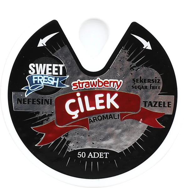 Çilek Aromalı Tablet Şekerleme küçük görsel