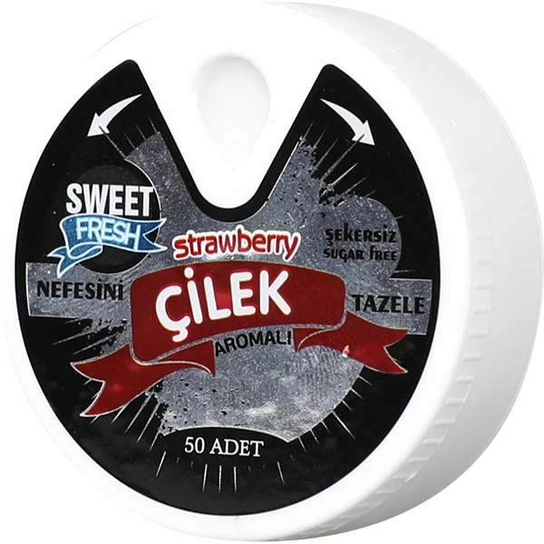 Çilek Aromalı Tablet Şekerleme küçük görsel