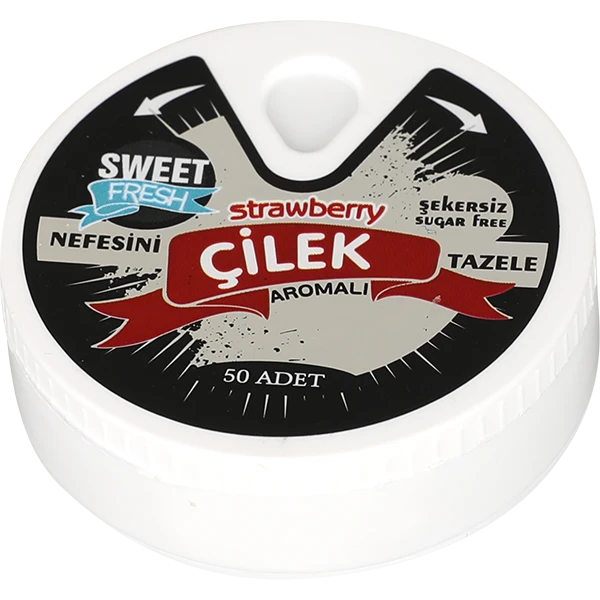 Çilek Aromalı Tablet Şekerleme küçük görsel